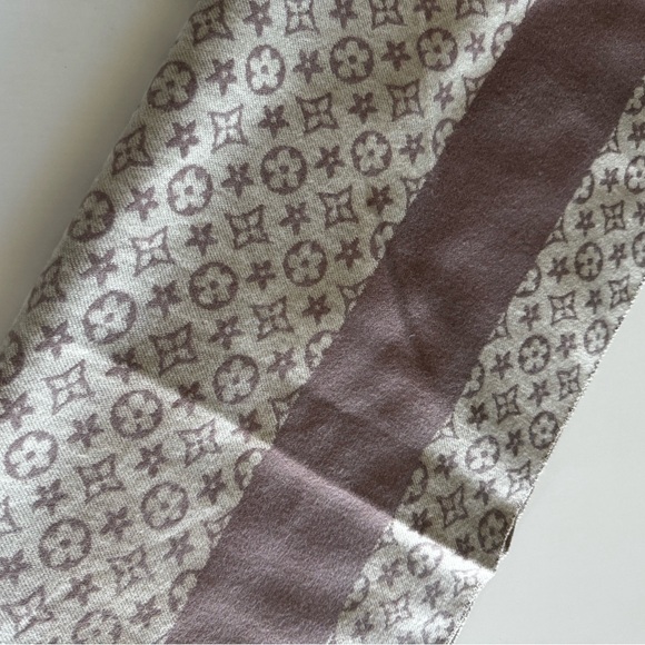 Incredibly Soft Reversible Monogram Scarf/Wrap